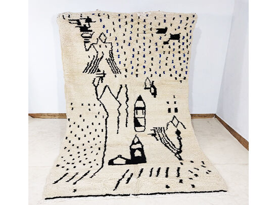 Moroccan berbere carpet 280x153cm