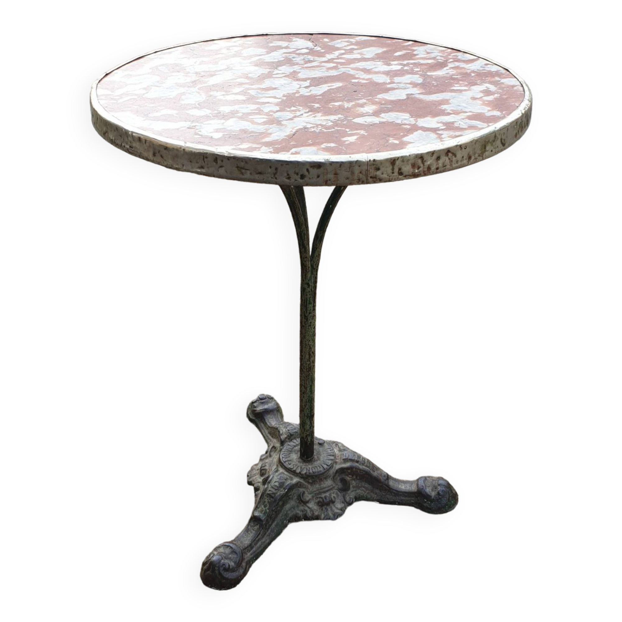 Pedestal bistro table