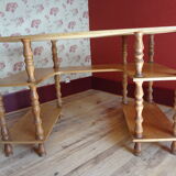 Light wood desk