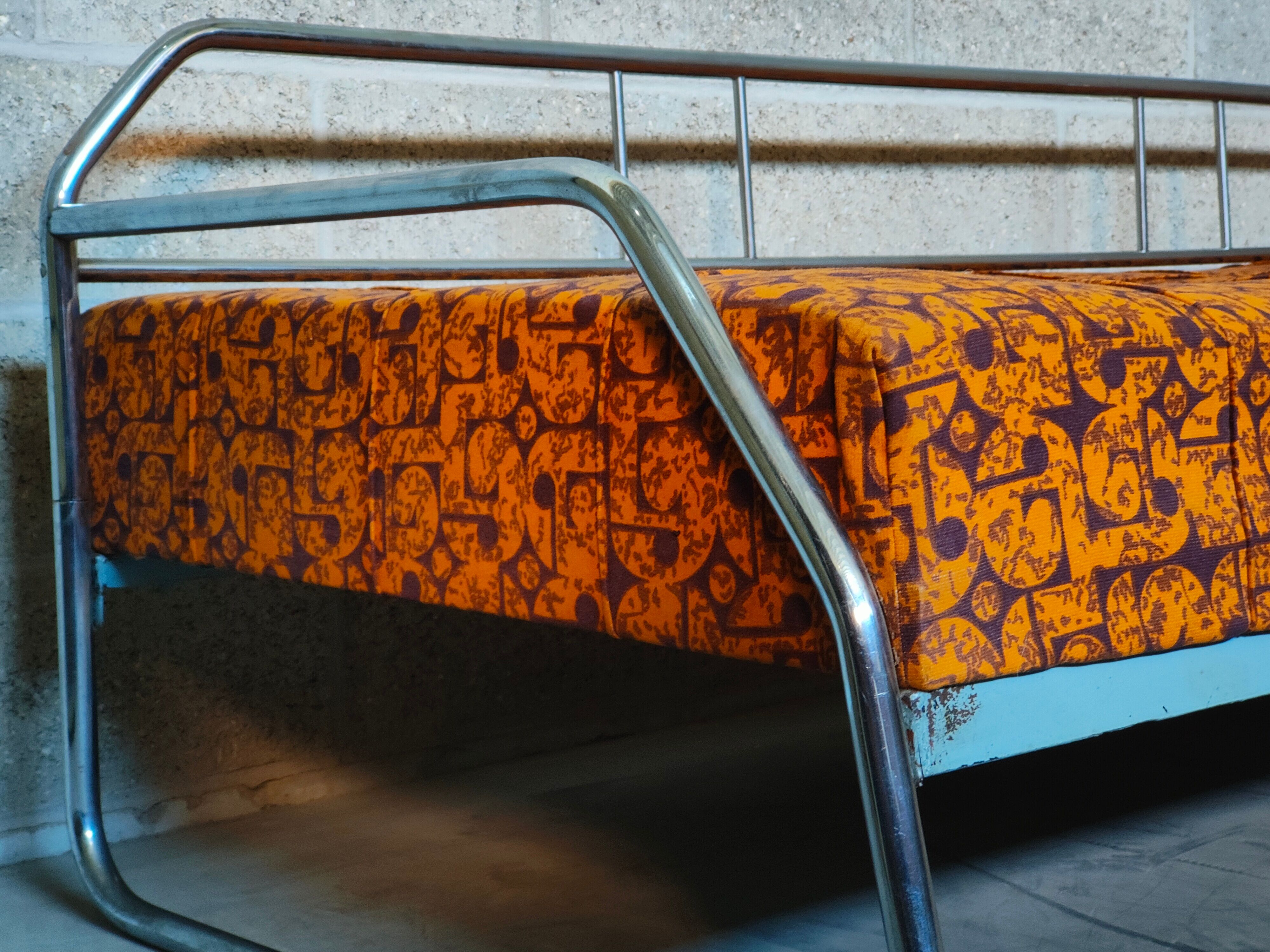 Bauhaus chrome bench 1930