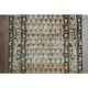 Tapis coureur vintage turc Oushak fait à la main en laine et coton orange 82x311