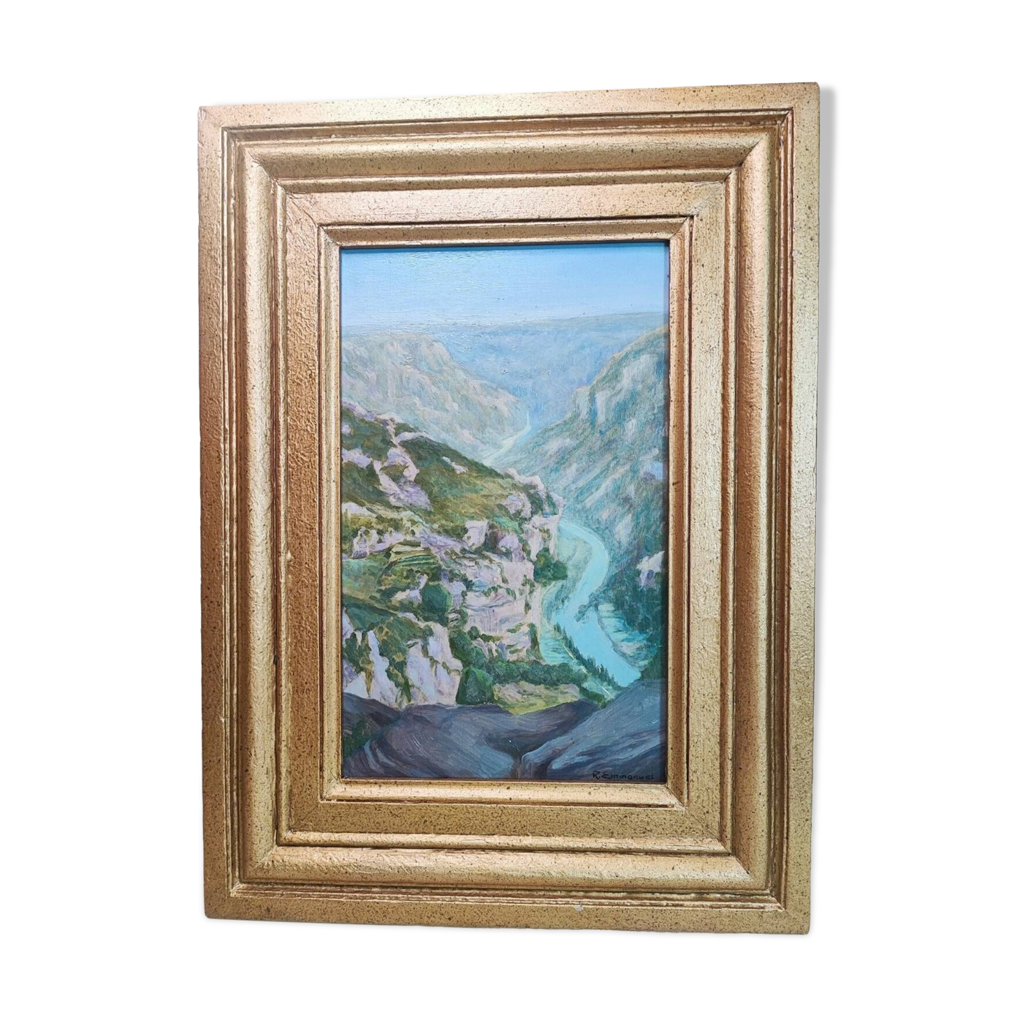 Peinture à l'huile - paysage