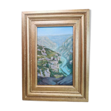 Peinture à l'huile - paysage