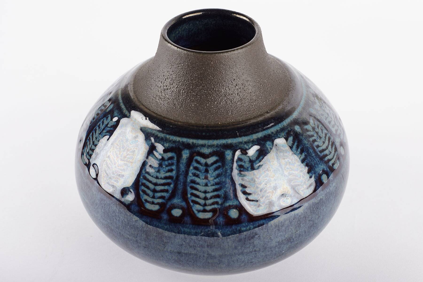 Set of two ceramic vases designed by Einar Johansen for Søholm Stentøj, Denmark 1960’s.