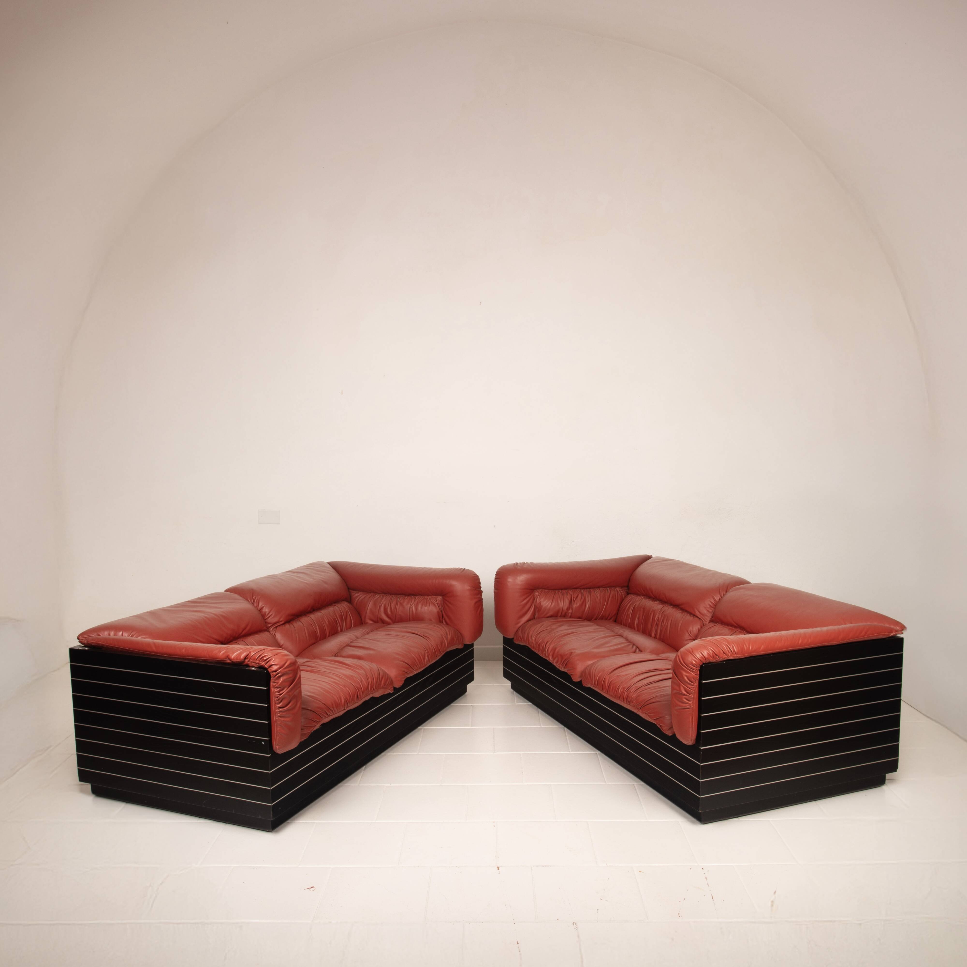Sofa Strato par Giovanni Offredi pour Saporiti Italia, 1970