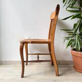 Office chair in solid oak baumann b8 19220/30