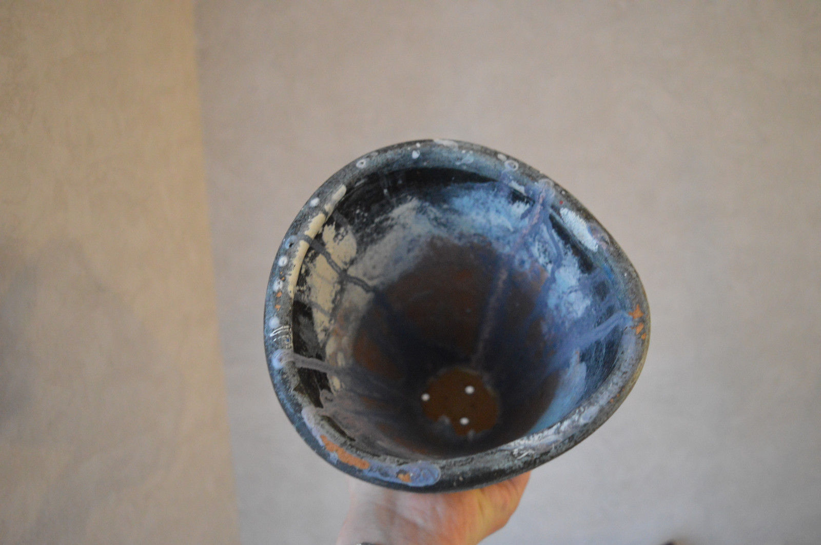 Planter scarred décor