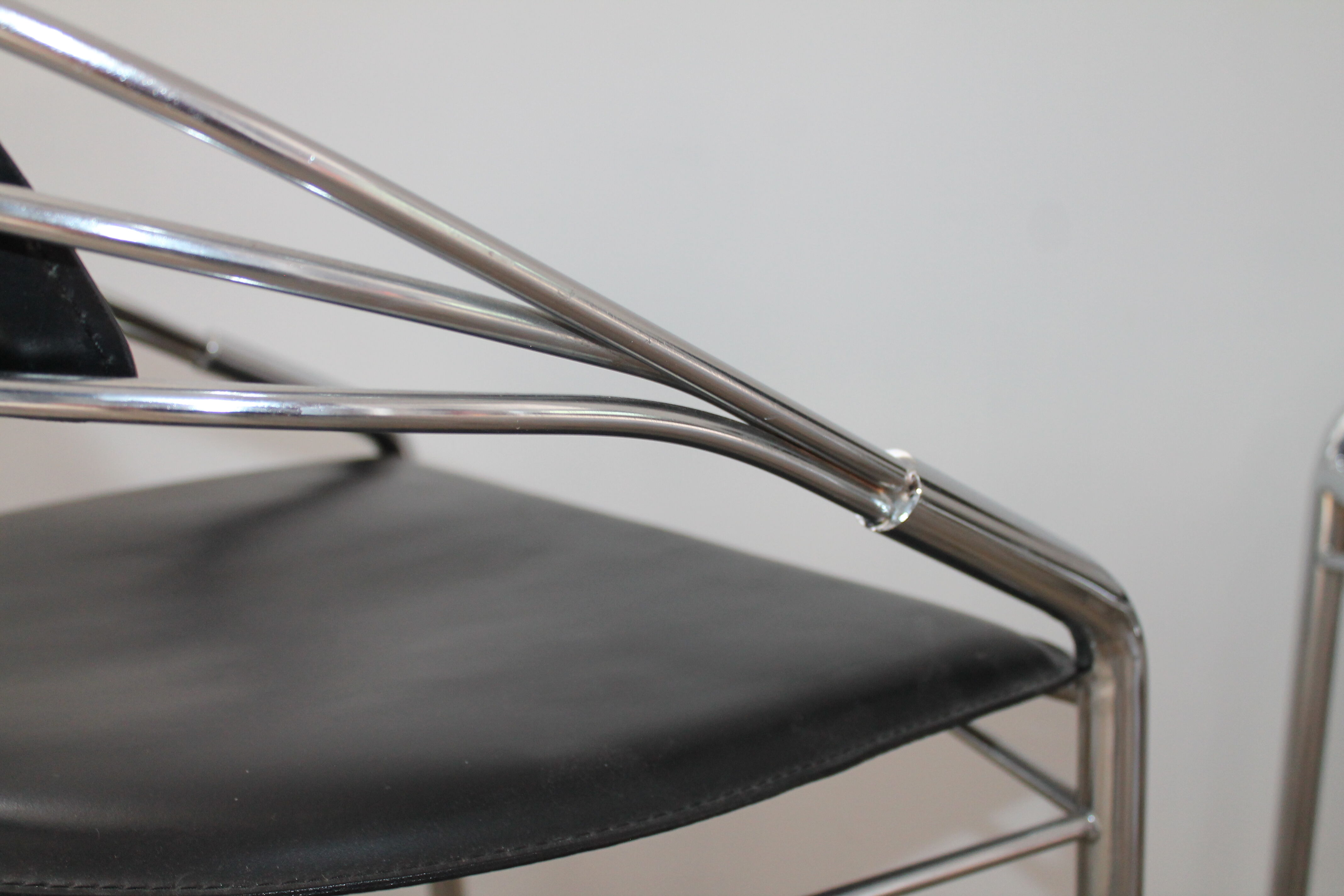 Set of 2 chairs Italian design, 1970