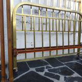 Double art brass art bed