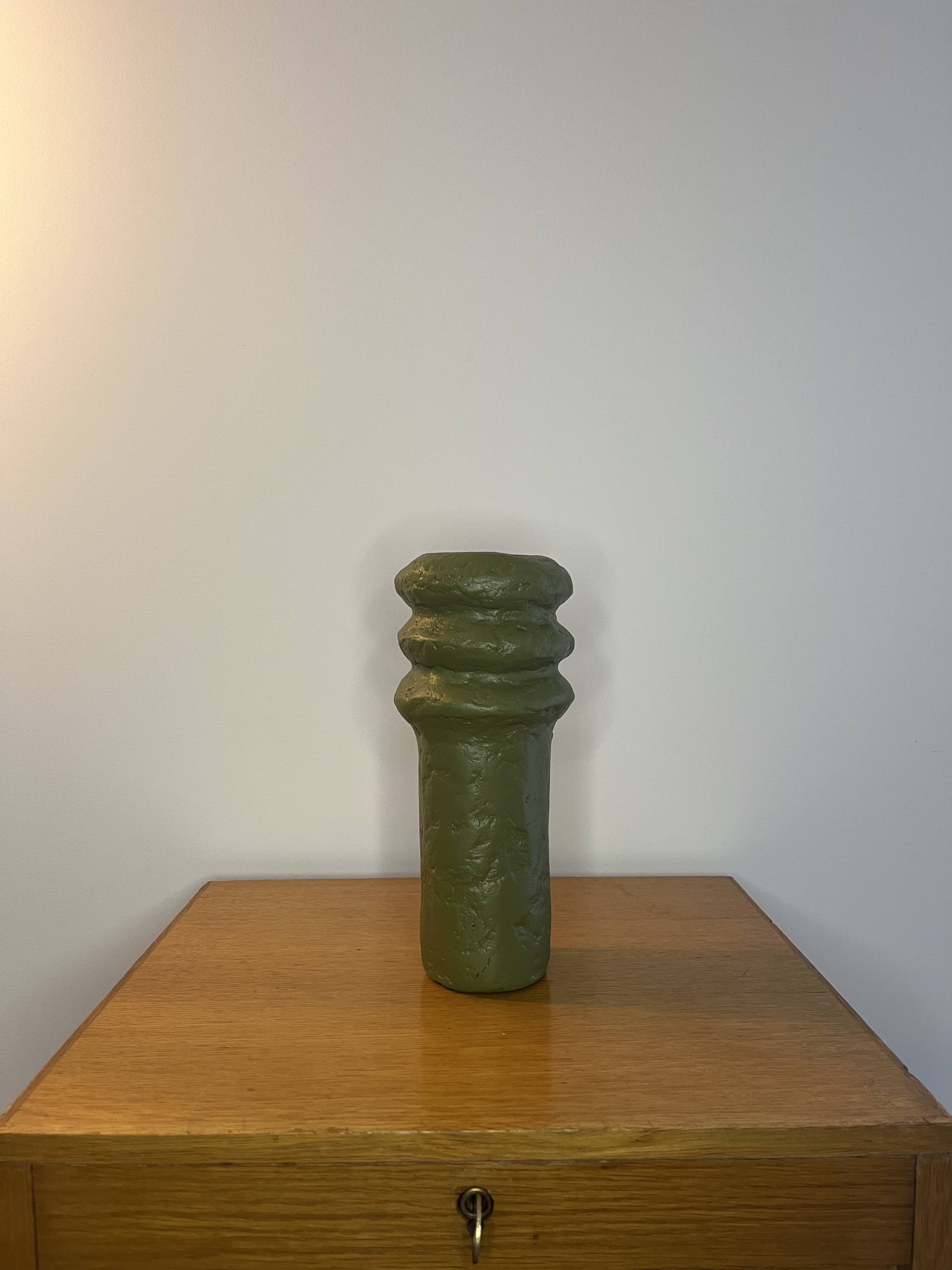Green pio vase