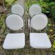 4 Chaises en skai