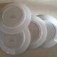 Set of 4 plates HBCM Creil-Montereau