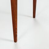 Severin Hansen side tables in rosewood Haslev Denmark 1960