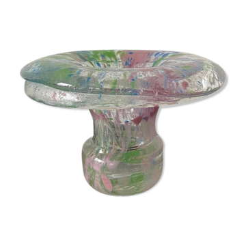 Vase en verre, objet par Helena Tynell pour Riihimaen Lasi Oy / Finlande, vers les années 1970