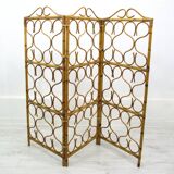 Bamboo and Rattan Room Divider / Screen, 1970s