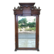 Grand miroir en bois sculpté XIX . 190 X 108 cm