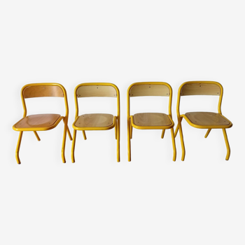 Set of 4 nursery chairs