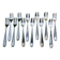 Christofle marot coquille - 12 silver-plated cake forks