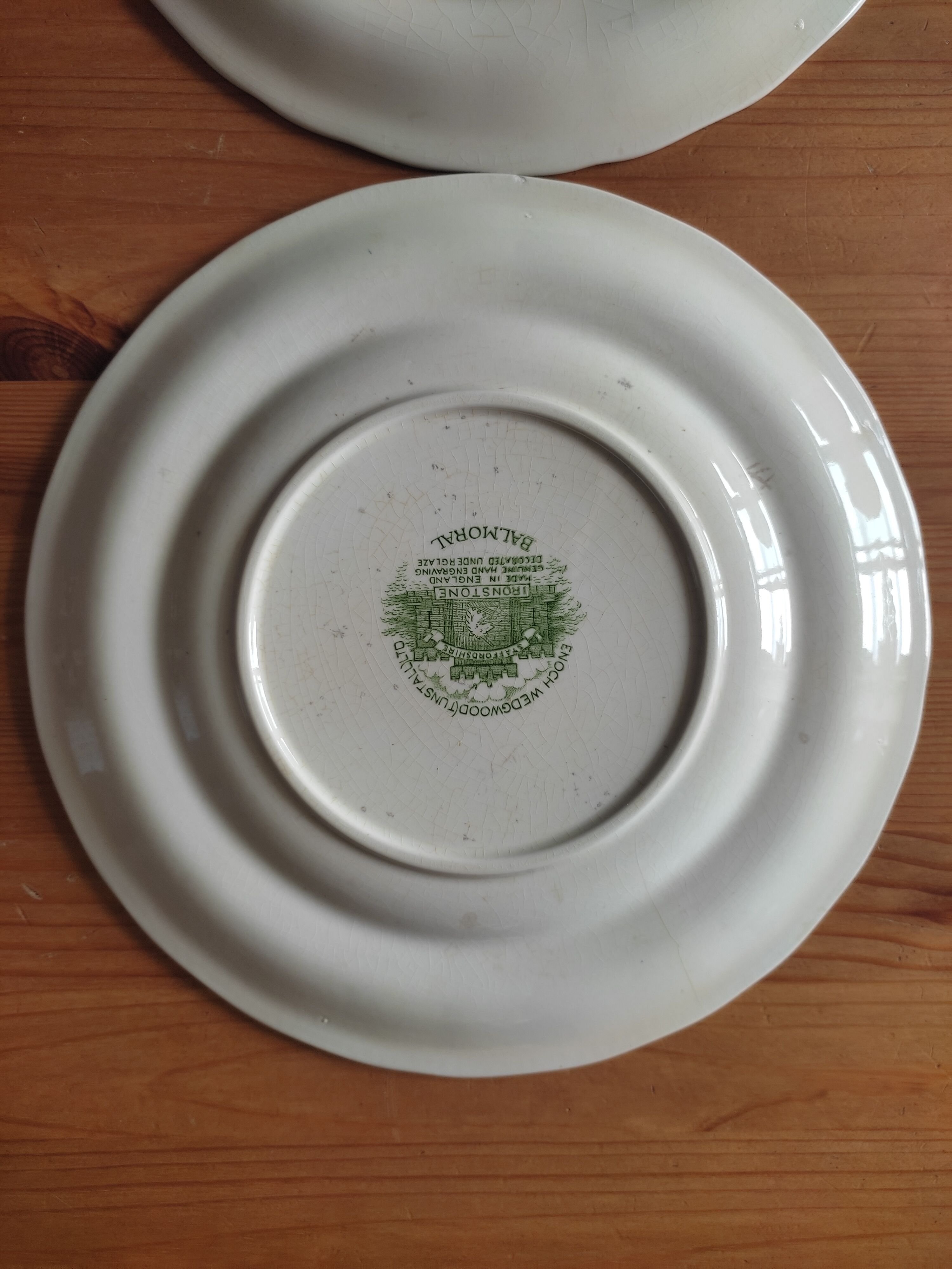 Assiette Enoch wedgwood tunstall ltd balmoral