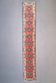 Vintage Turkish runner 475x81 cm Milas rug, terracotta red, green, beige 2507