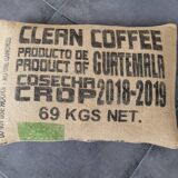 Jute canvas cushion