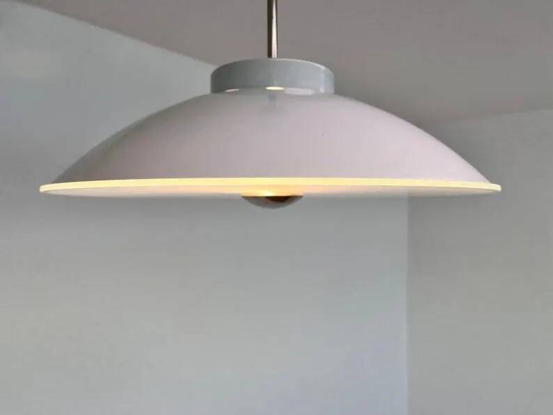 Pendentif UFO rare des années 70, époque spatiale.