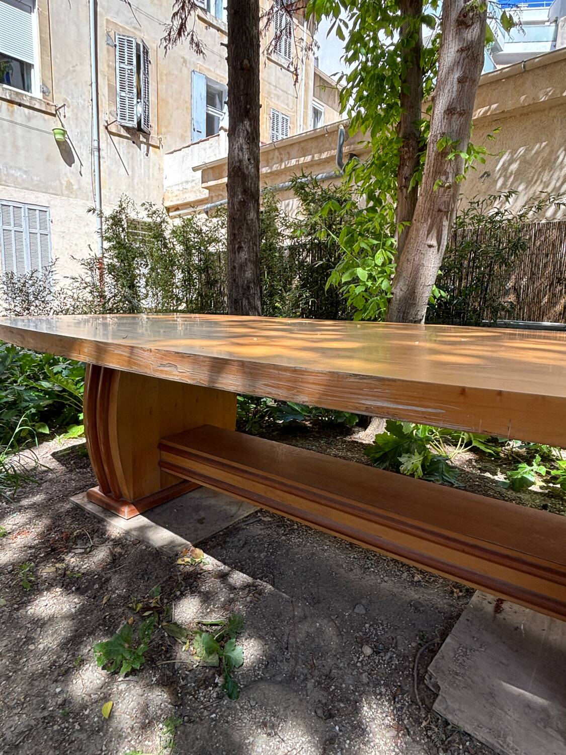 Large Art Deco Style Reception Table