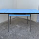 Table formica bleu Sogemap 1960