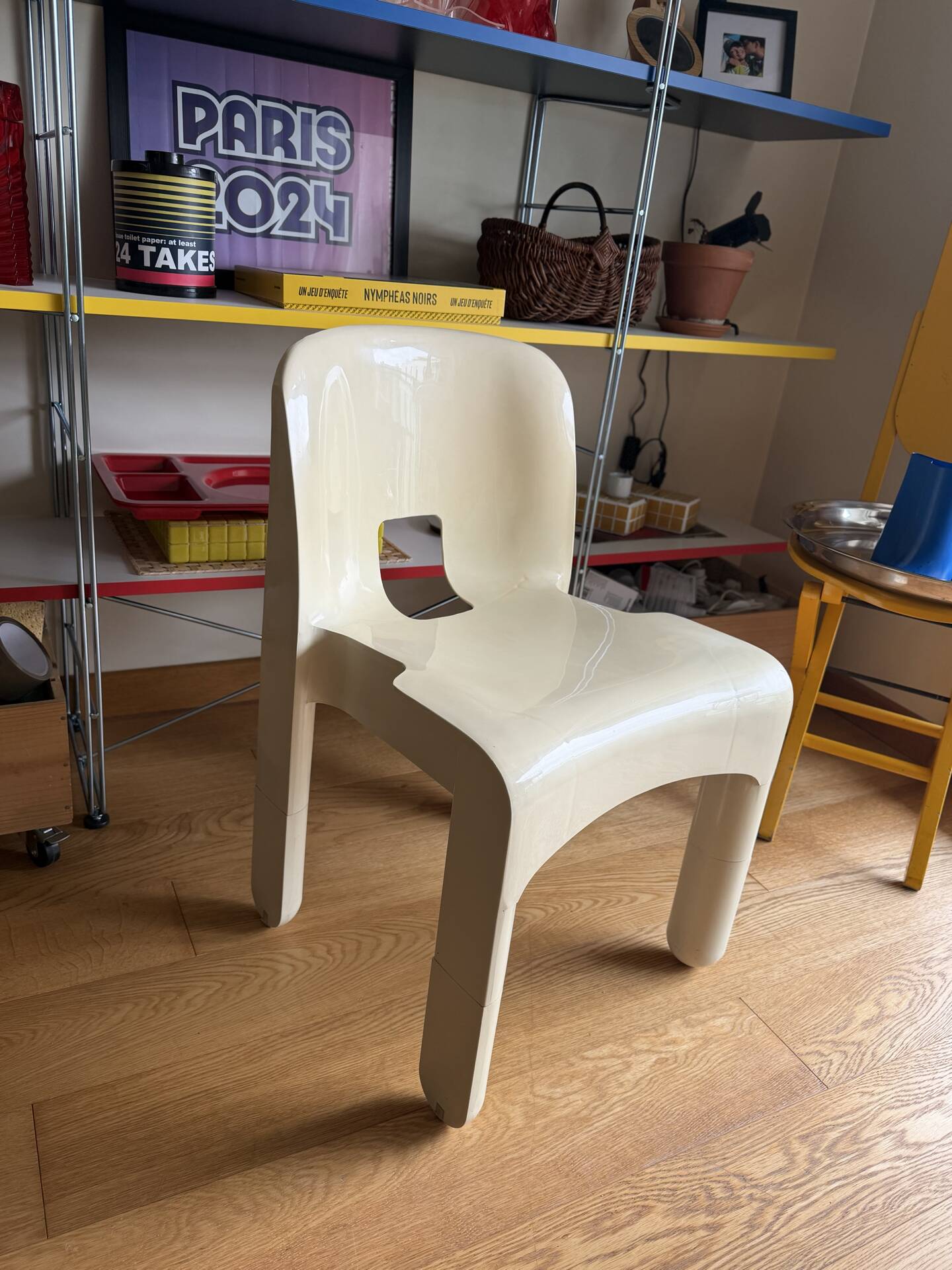 Chaise Universal 4867 de Joe Colombo pour Kartell, 1967 
