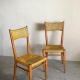 2 mulched chairs