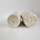 Pair of Royal Worcester Palissy salt and pepper shakers, Kalabar, 1970s.
