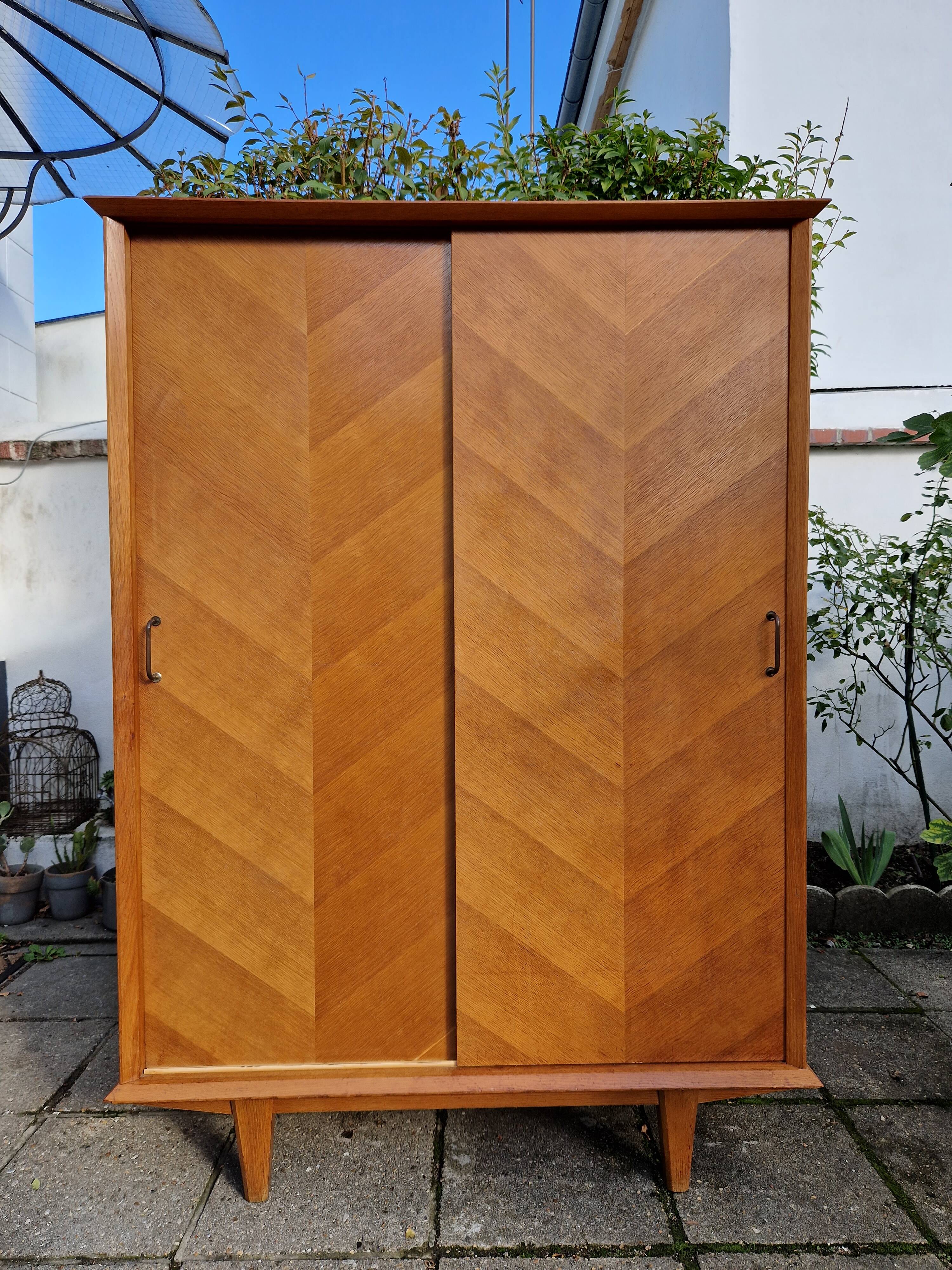 Armoire penderie 1950 circa