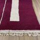 Handwoven pure wool Berber rug, size 200 x 300 cm