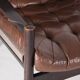 Paire de fauteuils en cuir
