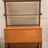 Vintage teak shelf/secretary
