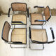 Set 4 chairs S64 by Marcel Breuer for Thonet