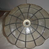 Mother-of-pearl and brass suspension