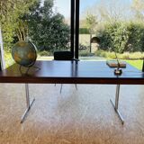 Vintage mahogany veneered desk