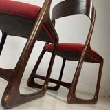 Pair of sled chairs