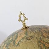 Terrestrial Globe in Lithographed Paper and Cast Iron, J.Lebègue & Cie – Late 19th Century