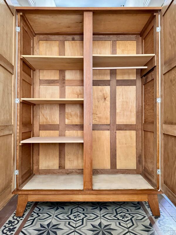 Armoire penderie René Gabriel rénovée