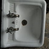 former godin-cast sink Emaillé