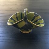 Olive green empty pocket basket