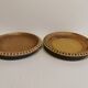Ceramic plates, designed and made by Danish Ravnild (both stamped and signed)
