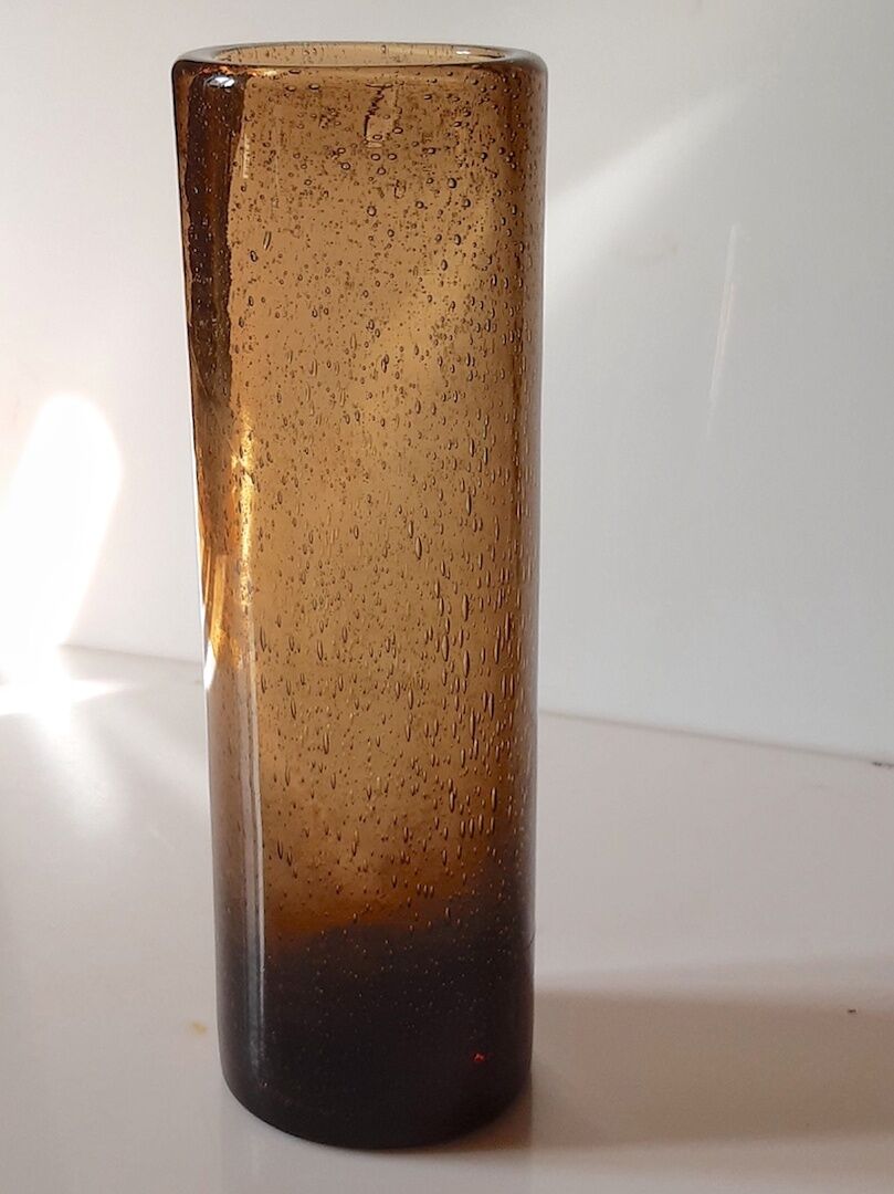 Vintage bubble vase from bendor glassware