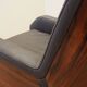 Leather armchair, Italian design, 1970s, production: Italy