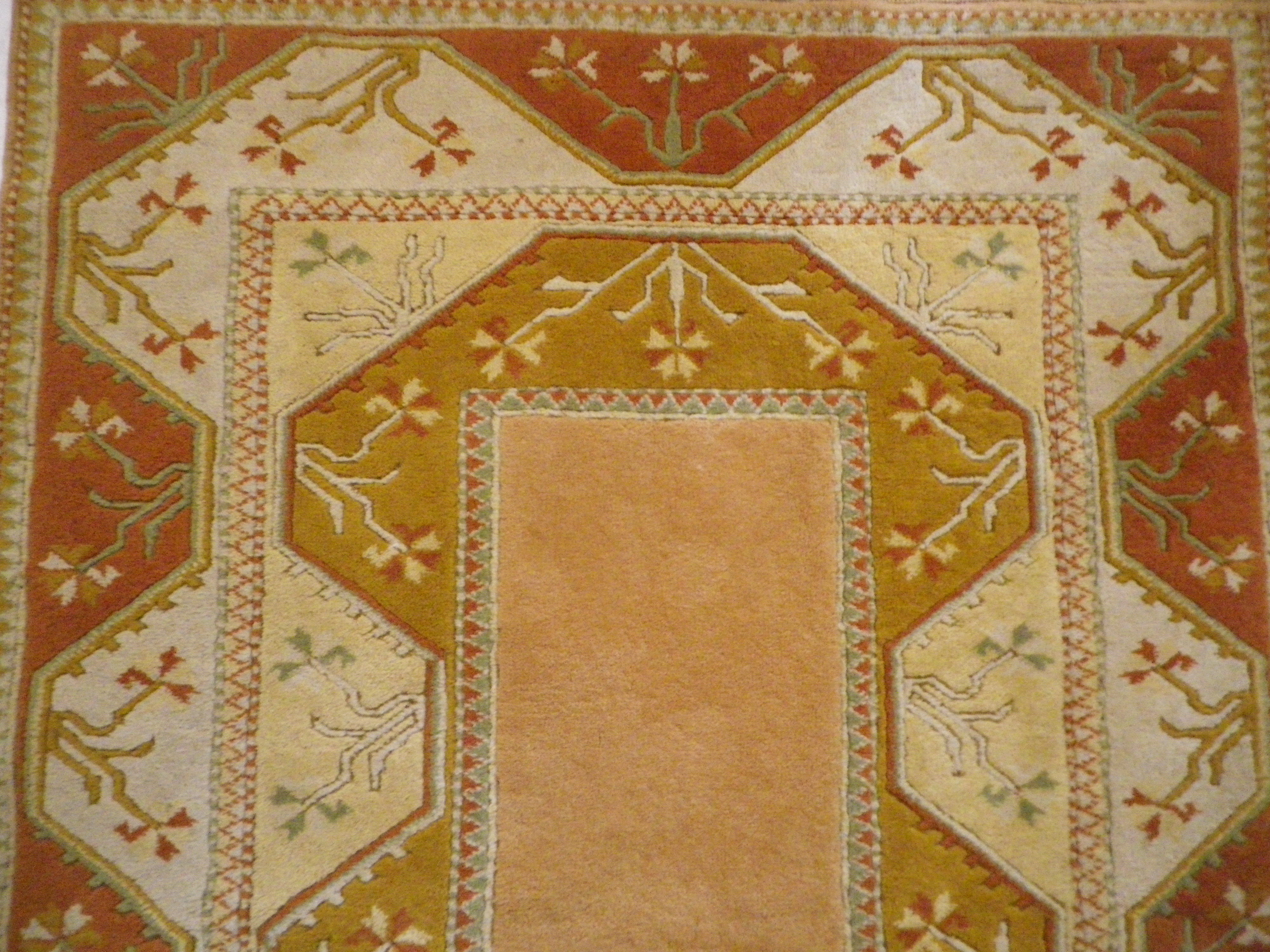 Handmade Anatolian carpet of 1.67x1.15 m