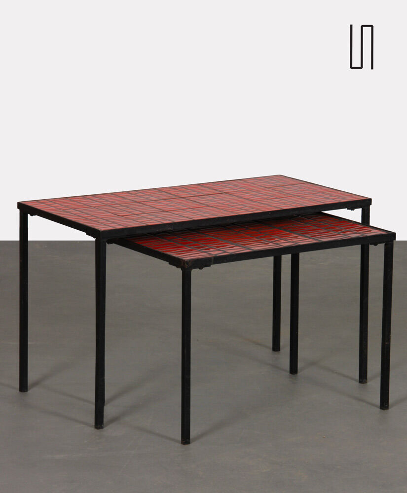 Nesting tables by Roger Capron, 1960