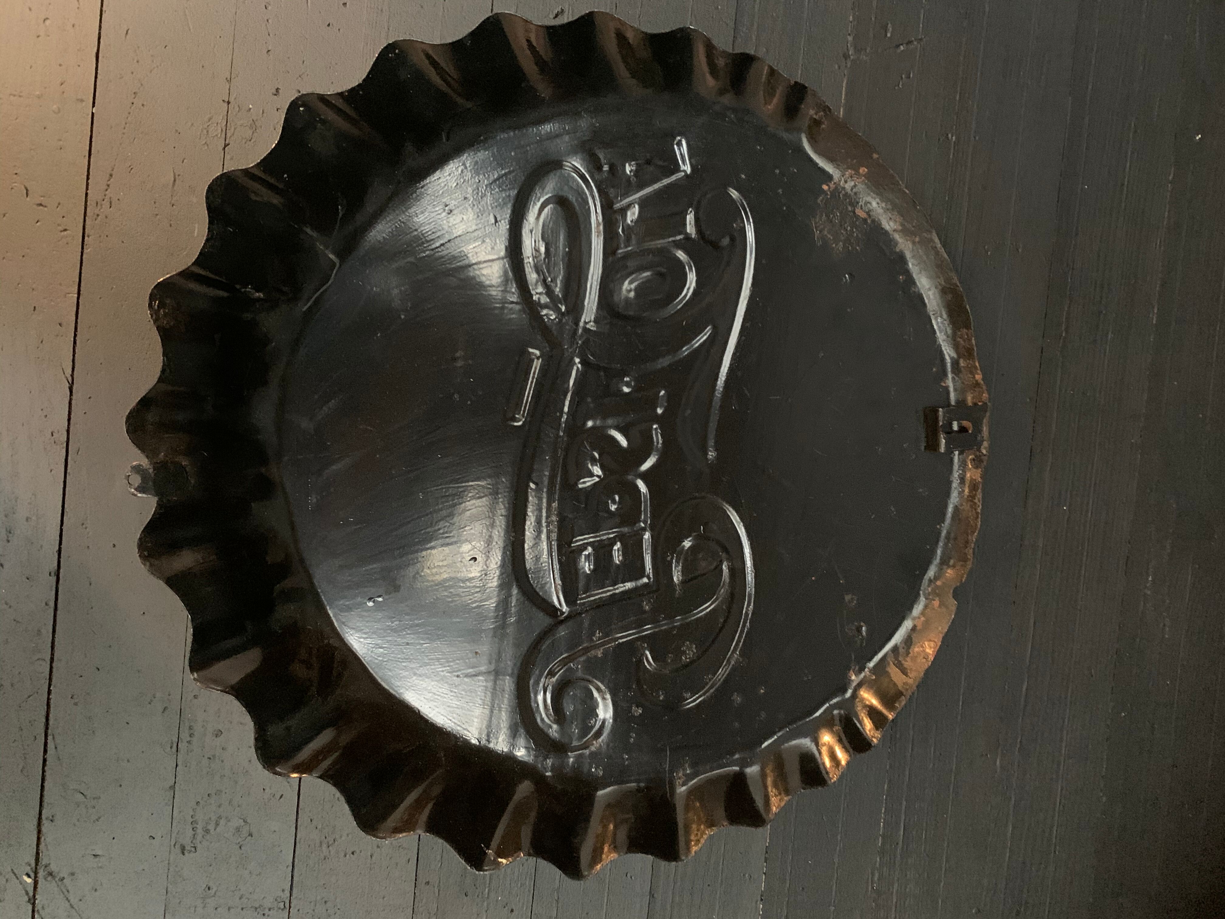 Pepsi Cola old enamel plate