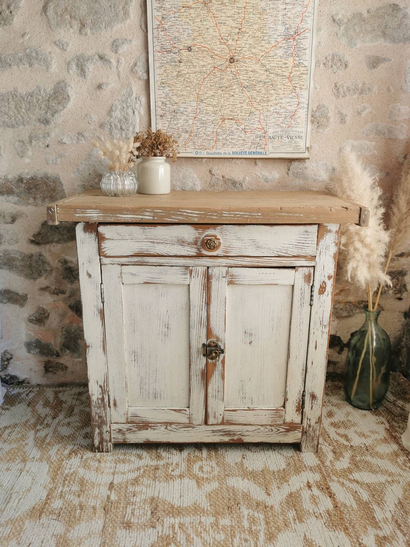 Small workbench, antique trade furniture